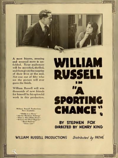 A Sporting Chance (1919)